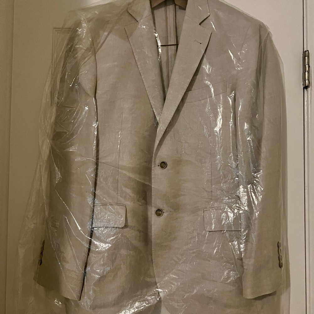 Vineyard Vines Light Tan Linen Sport Coat